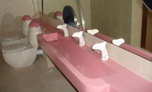solid surface vanity basins