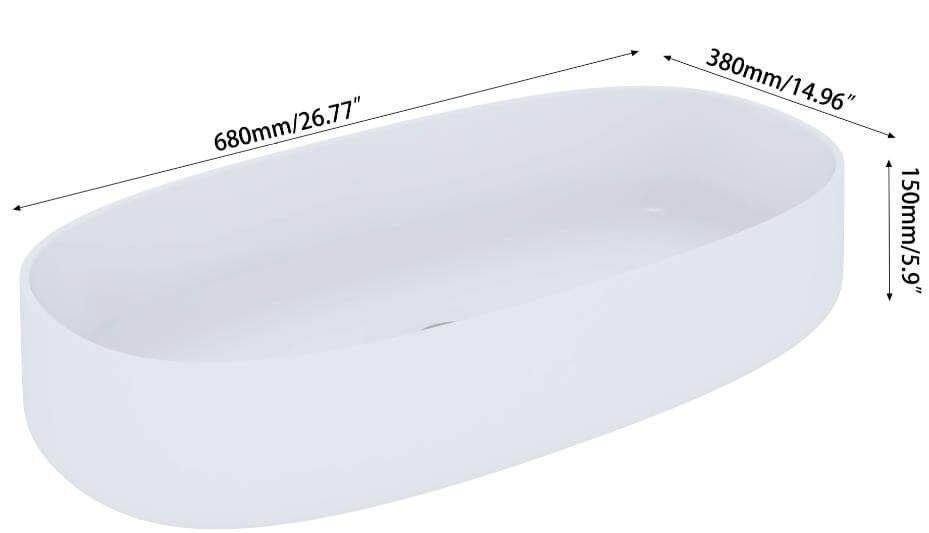 at8206-c basin size (1) AT8206-C Basin Size