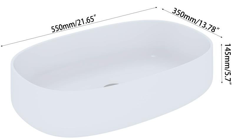 size size of at8206 basin