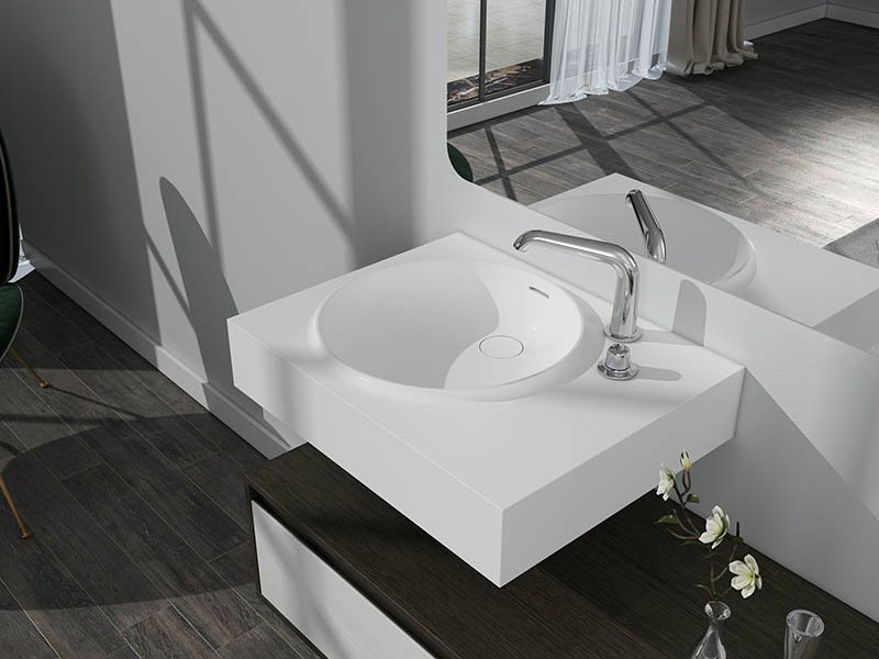 AT-3014-A unique integral basin with timeless esthetics